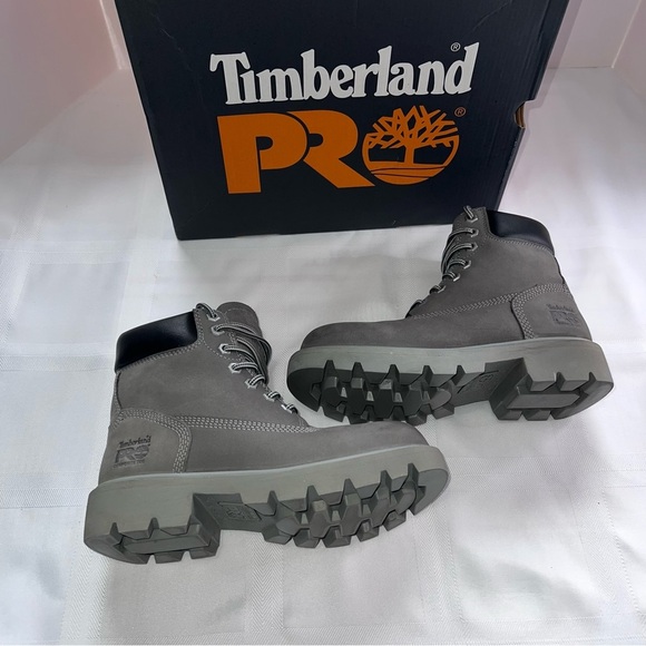 Timberland PRO Men's Gray Work Boots - Picture 3 of 15